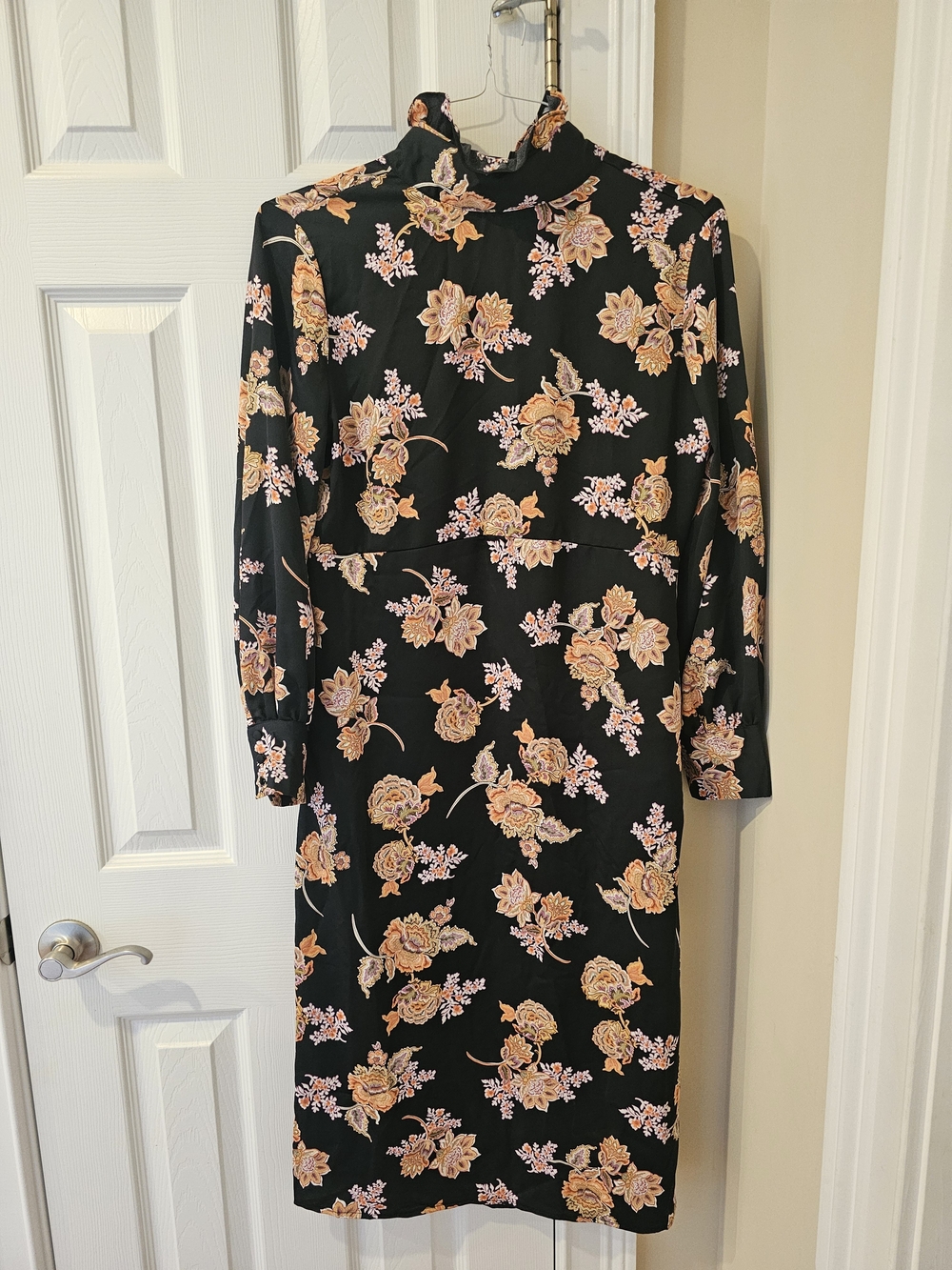 Who What Wear Prairie Paisley Dress Size XS